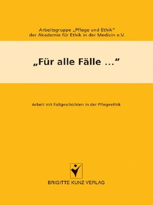 cover image of Für alle Fälle...